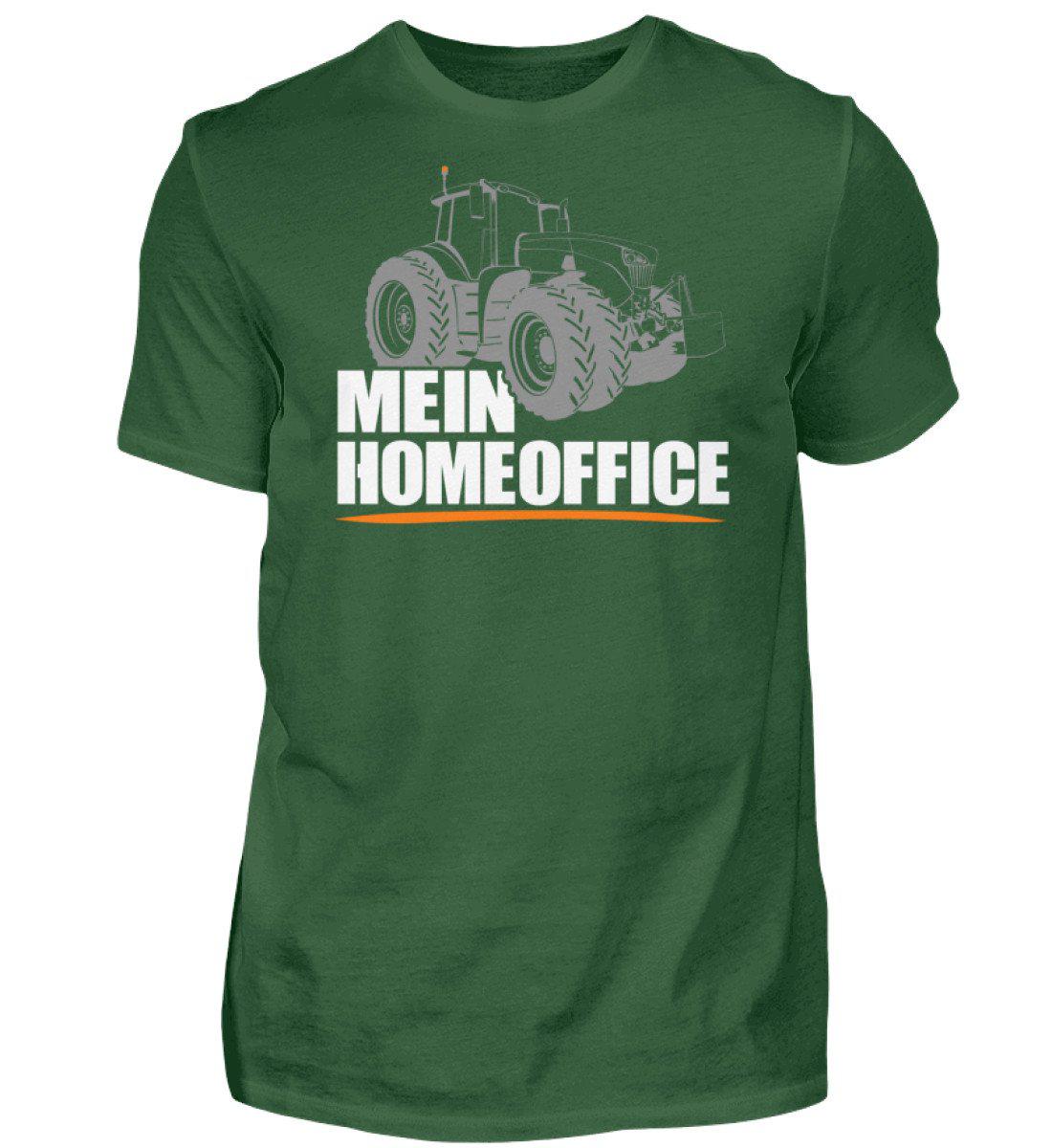 Mein Homeoffice · Herren T-Shirt-Herren Basic T-Shirt-Bottle Green-S-Agrarstarz