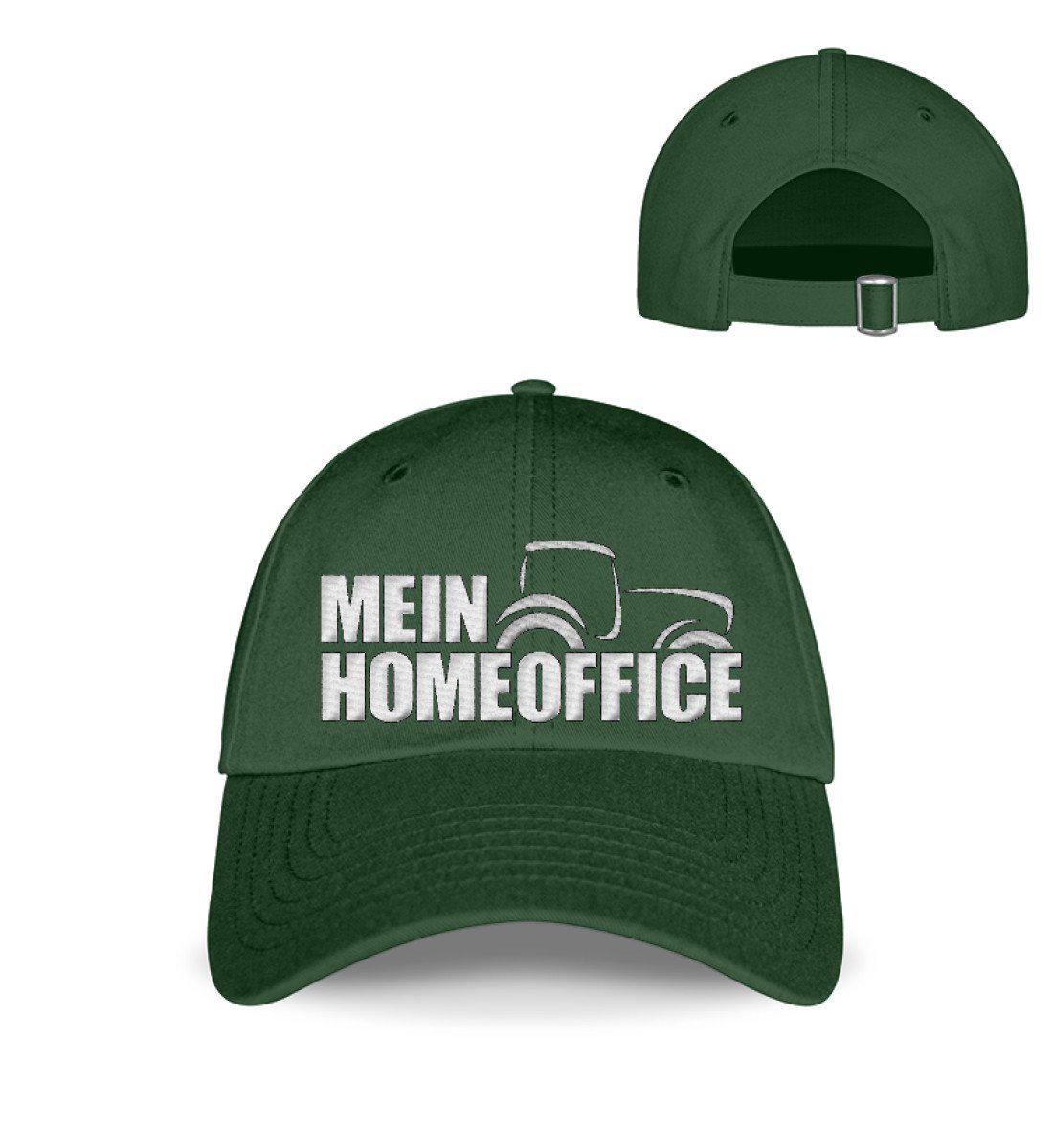 Mein Homeoffice · Kappe-Baseball Cap mit Stick-Bottle Green-Einheitsgröße-Agrarstarz