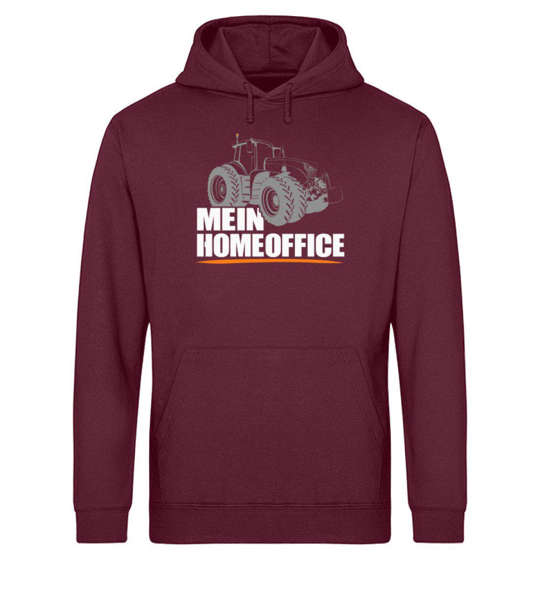 Mein Homeoffice · Unisex Organic Hoodie-Drummer Hoodie ST/ST-Burgundy-XS-Agrarstarz