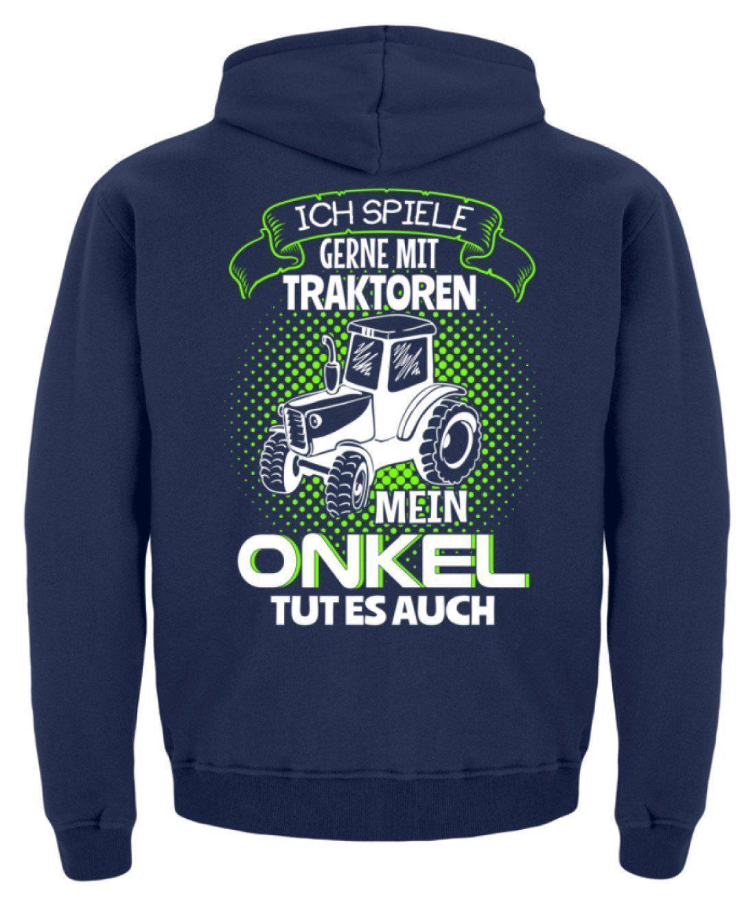 Mein Onkel spielt mit Traktoren · Kinder Kapuzenpullover Hoodie-Kinder Hoodie-Agrarstarz