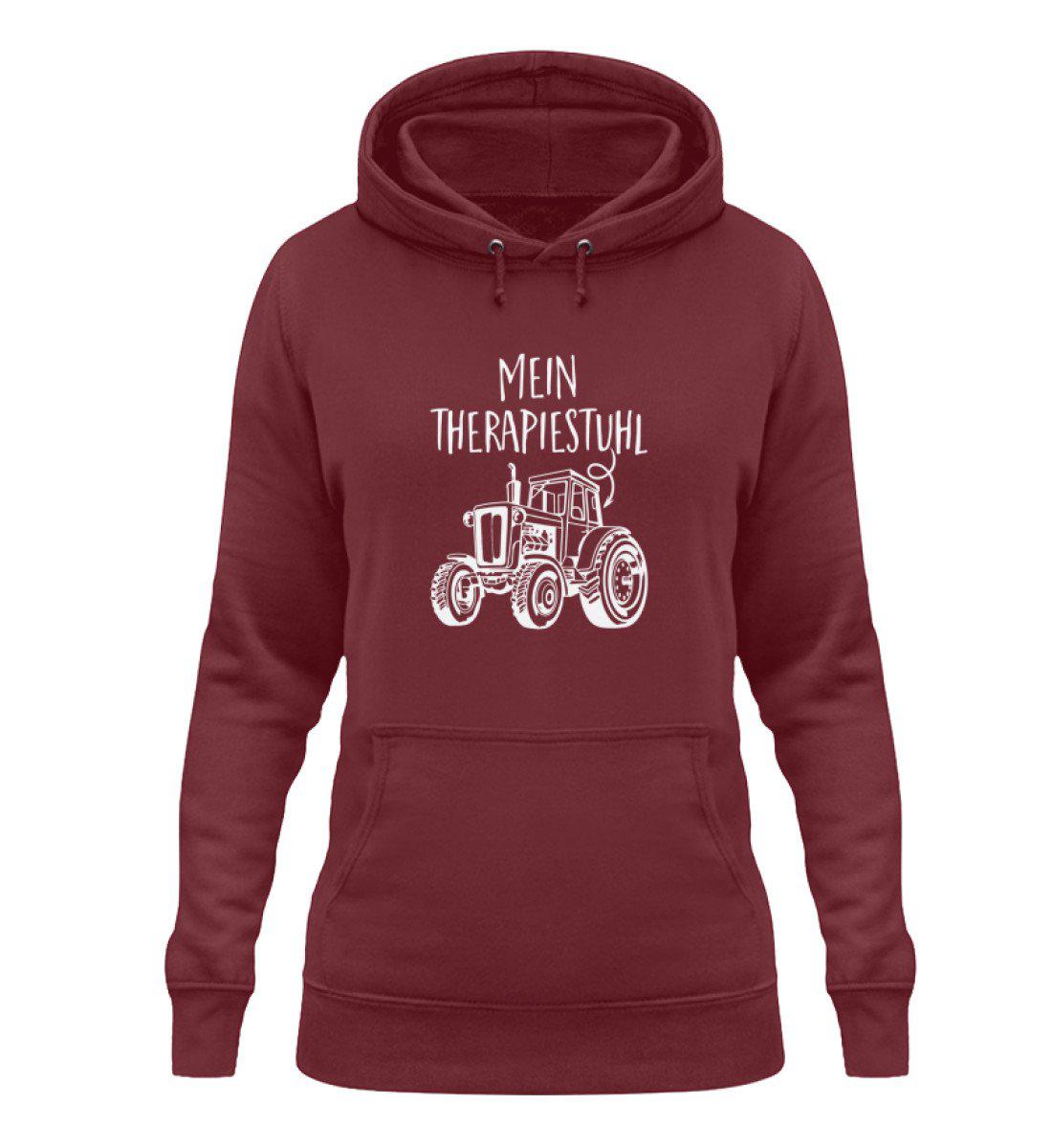 Mein Therapiestuhl · Damen Hoodie-Damen Hoodie-Burgundy-XS-Agrarstarz