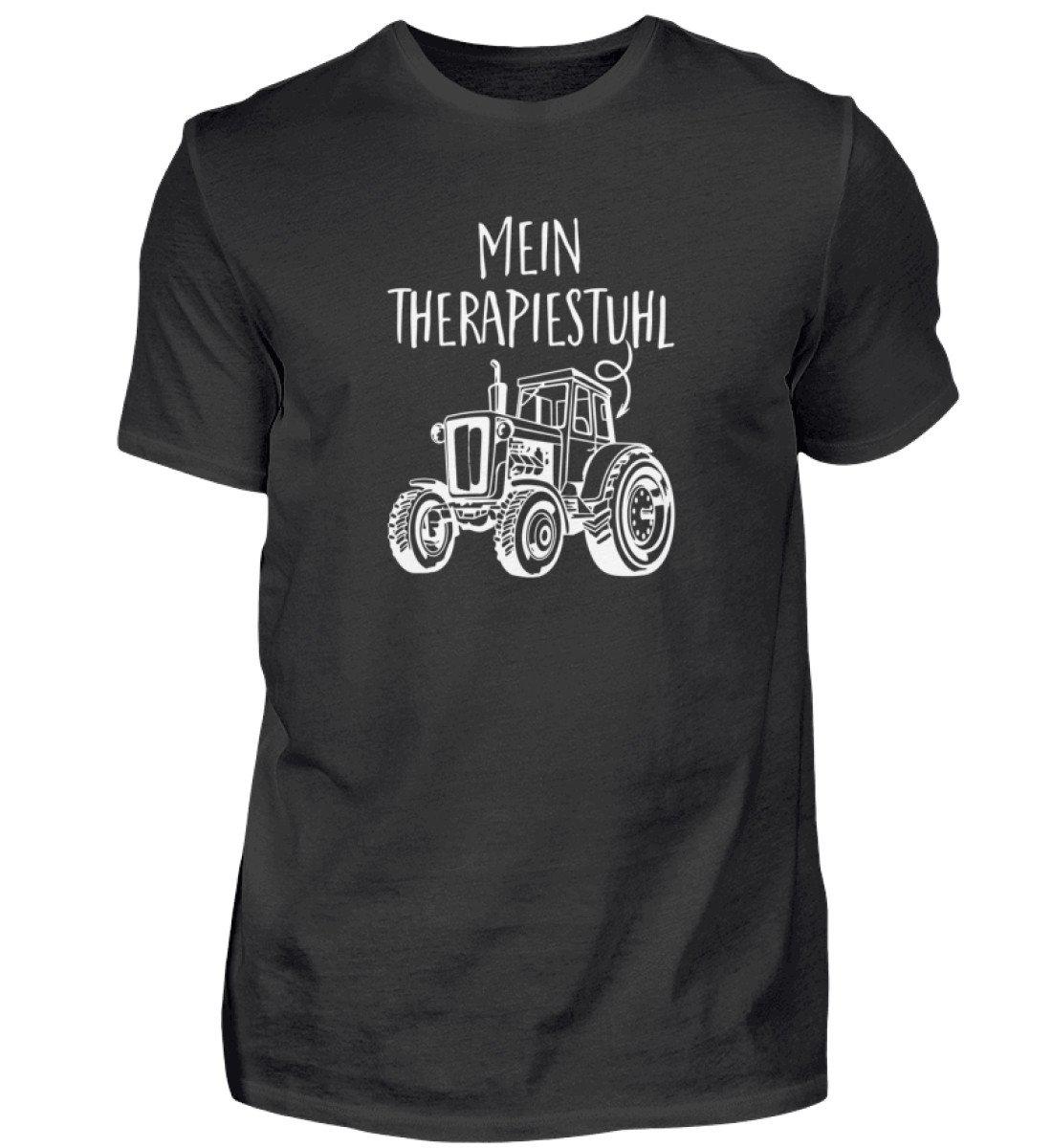 Mein Therapiestuhl · Herren T-Shirt-Herren Basic T-Shirt-Black-S-Agrarstarz