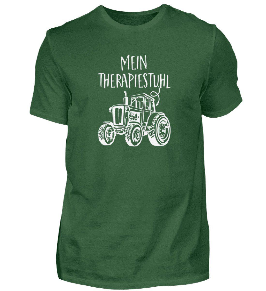 Mein Therapiestuhl · Herren T-Shirt-Herren Basic T-Shirt-Bottle Green-S-Agrarstarz