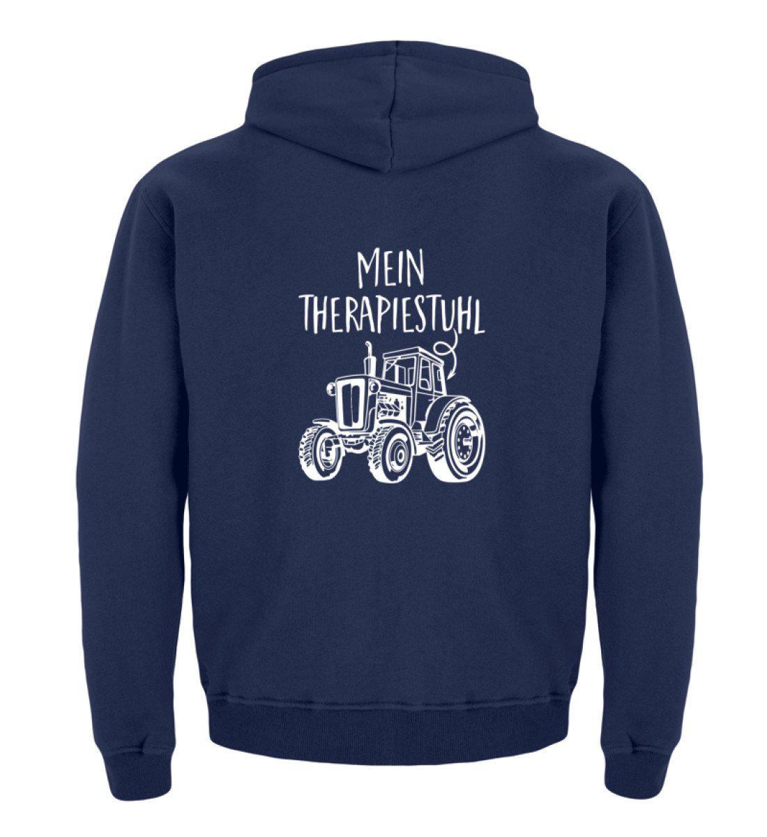 Mein Therapiestuhl · Kinder Kapuzenpullover Hoodie-Kinder Hoodie-New French Navy-12/14 (152/164)-Agrarstarz