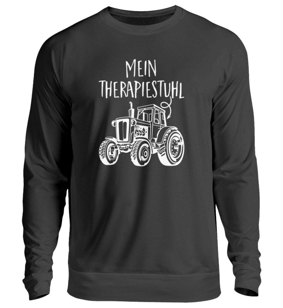 Mein Therapiestuhl · Unisex Sweatshirt Pullover-Unisex Sweatshirt-Jet Black-S-Agrarstarz