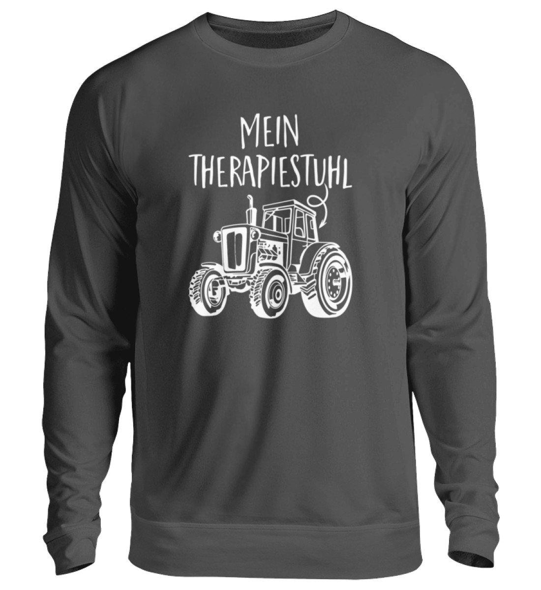 Mein Therapiestuhl · Unisex Sweatshirt Pullover-Unisex Sweatshirt-Storm Grey (Solid)-S-Agrarstarz