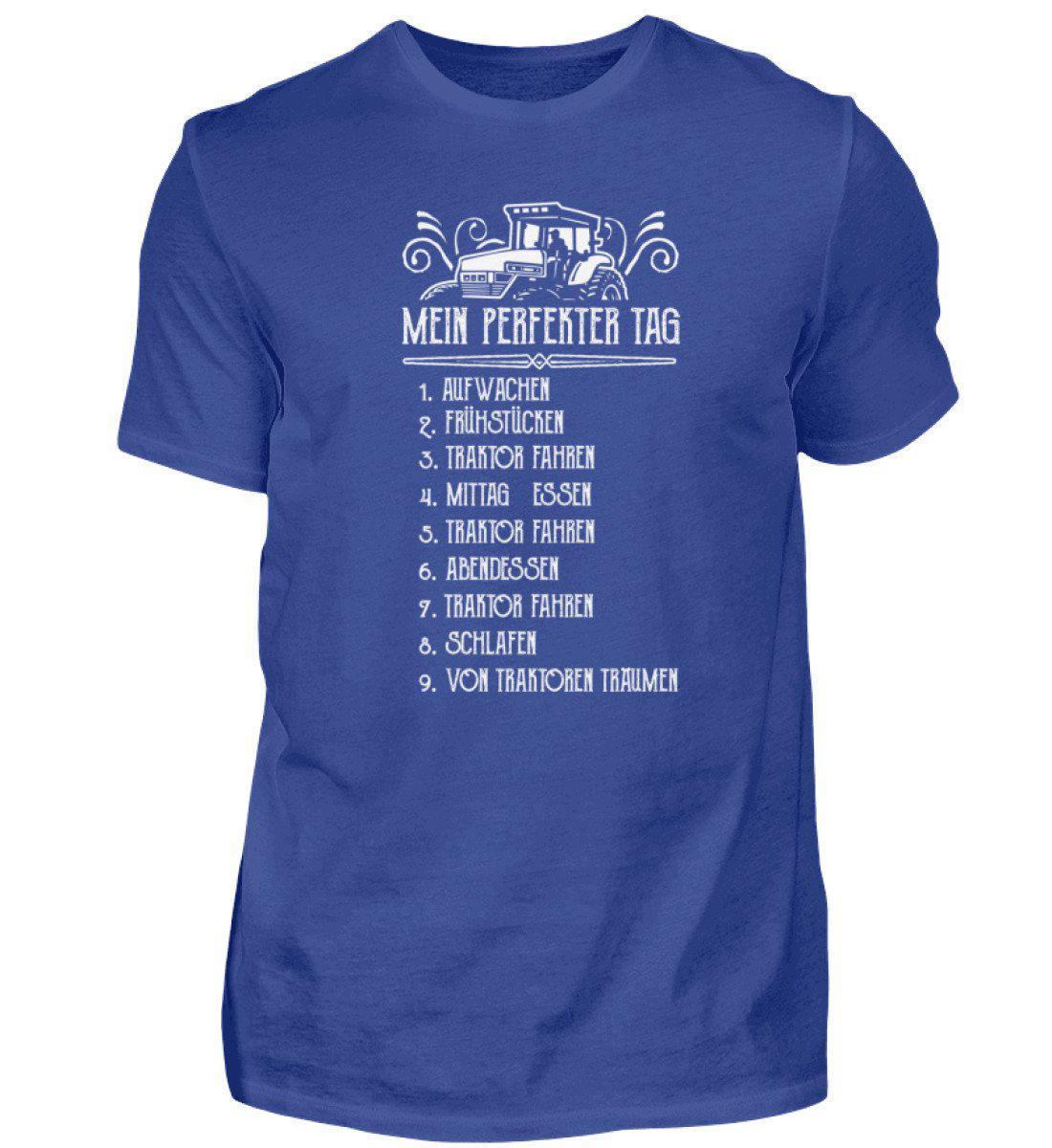 Mein perfekter Tag 2 · Herren T-Shirt-Herren Basic T-Shirt-Royal Blue-S-Agrarstarz