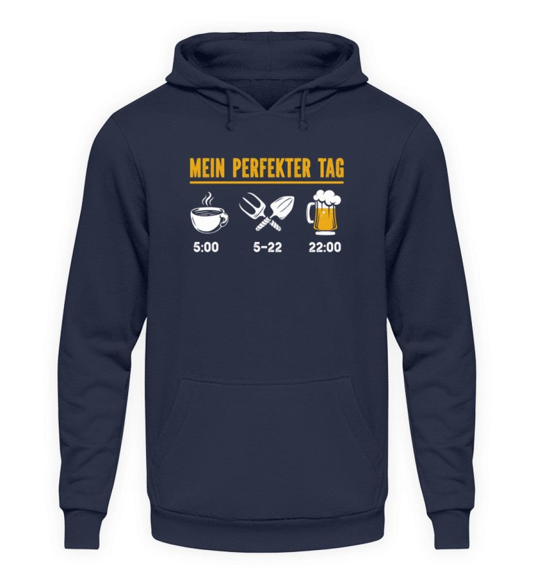 Mein perfekter Tag Garten · Unisex Kapuzenpullover Hoodie-Unisex Hoodie-Oxford Navy-S-Agrarstarz