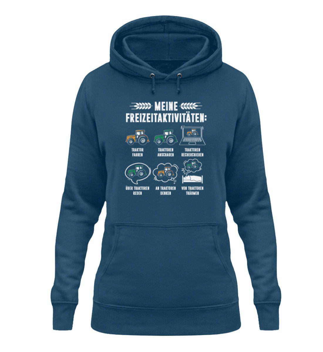 Meine Freizeitaktivitäten · Damen Hoodie-Damen Hoodie-Airforce Blue-XS-Agrarstarz