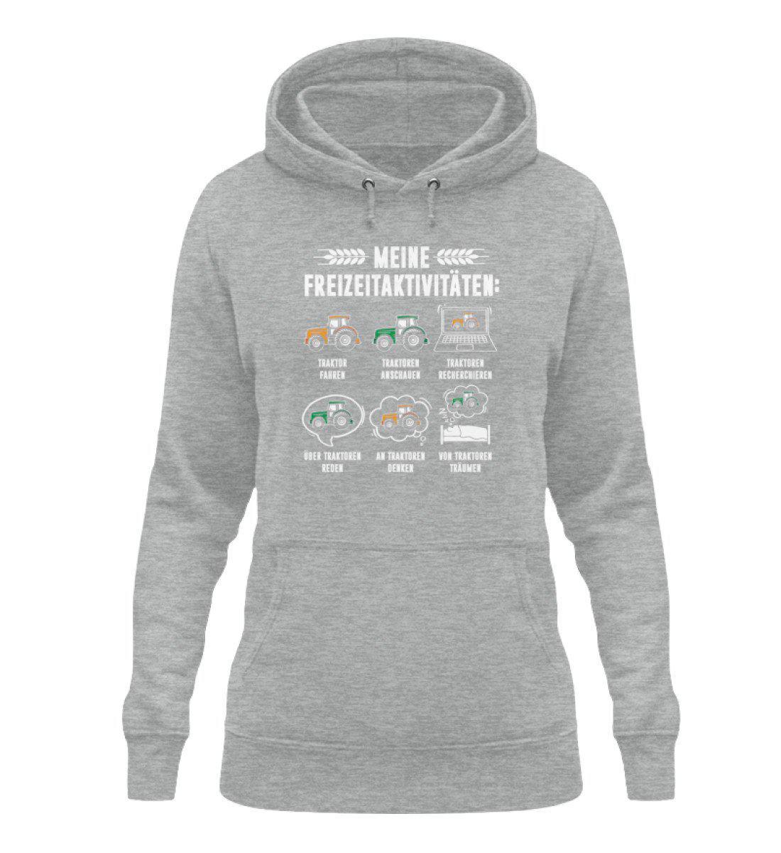 Meine Freizeitaktivitäten · Damen Hoodie-Damen Hoodie-Heather Sport Grey-XS-Agrarstarz