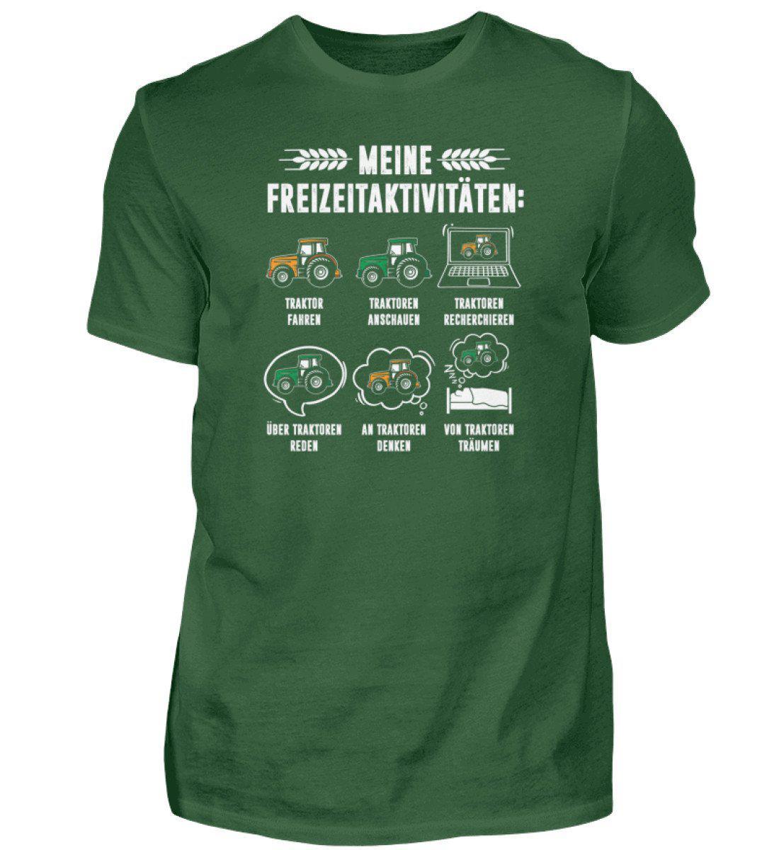 Meine Freizeitaktivitäten · Herren T-Shirt-Herren Basic T-Shirt-Bottle Green-S-Agrarstarz