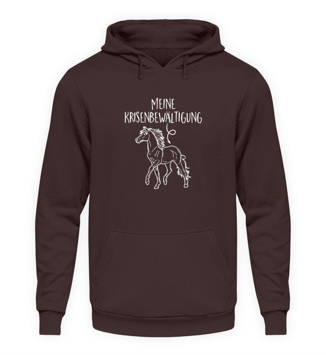 Meine Krisenbewältigung · Unisex Kapuzenpullover Hoodie-Unisex Hoodie-Hot Chocolate-M-Agrarstarz