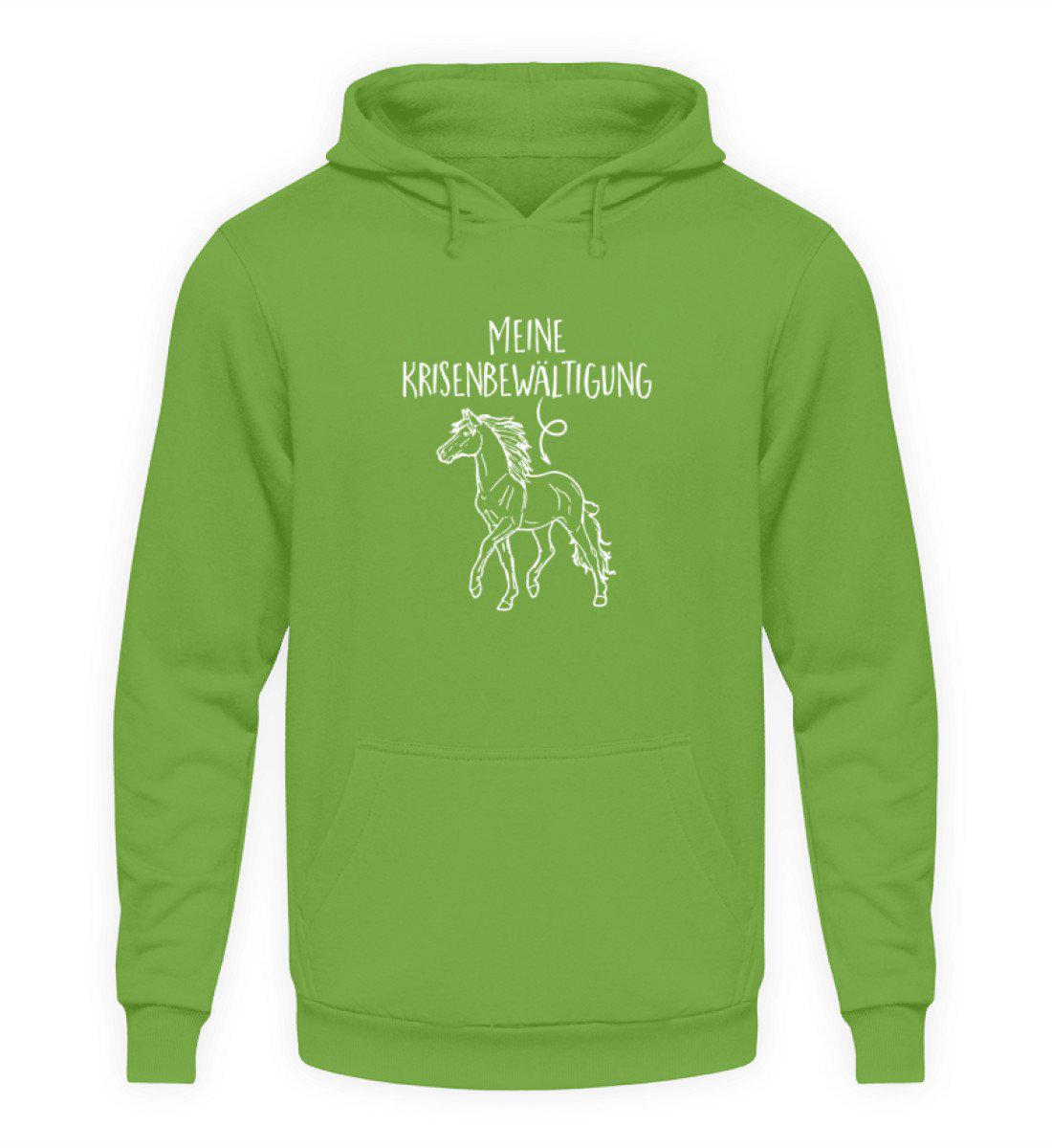 Meine Krisenbewältigung · Unisex Kapuzenpullover Hoodie-Unisex Hoodie-LimeGreen-S-Agrarstarz
