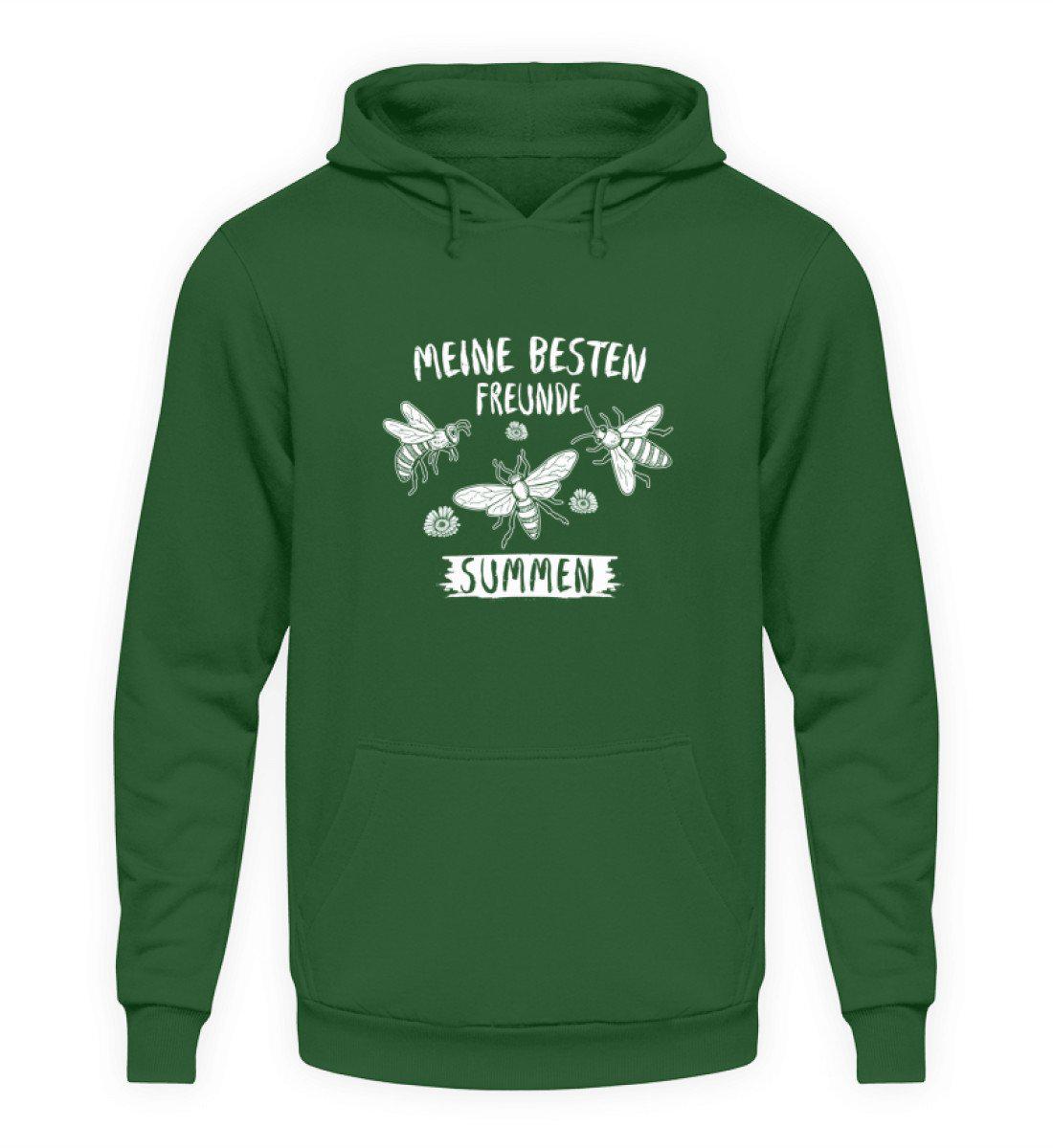 Meine besten Freunde summen · Unisex Kapuzenpullover Hoodie-Unisex Hoodie-Bottle Green-S-Agrarstarz