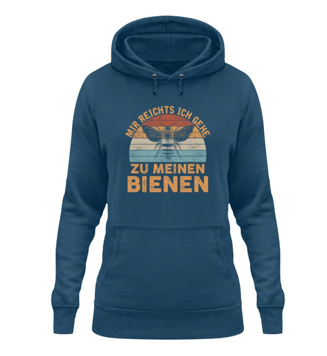 Mir reichts Bienen Retro · Damen Hoodie-Damen Hoodie-Airforce Blue-XS-Agrarstarz