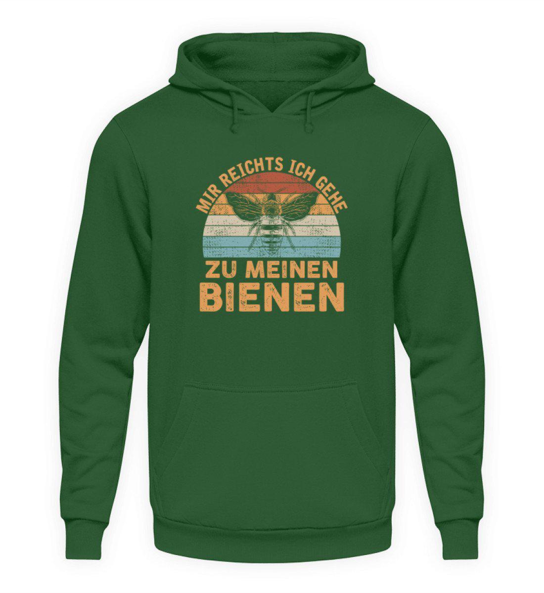 Mir reichts Bienen Retro · Unisex Hoodie-Unisex Hoodie-Bottle Green-S-Agrarstarz