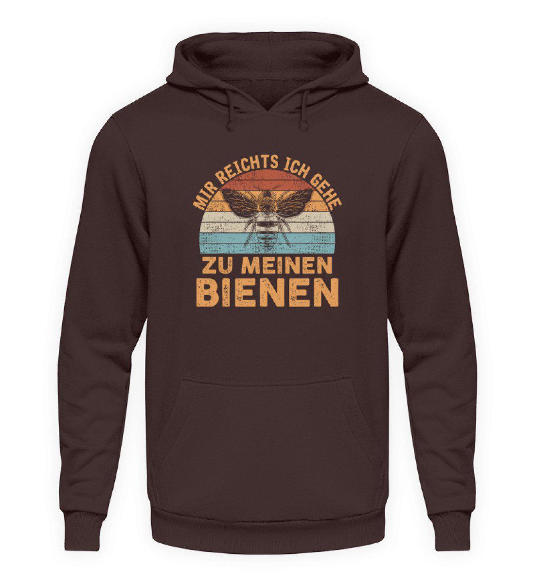 Mir reichts Bienen Retro · Unisex Hoodie-Unisex Hoodie-Hot Chocolate-L-Agrarstarz