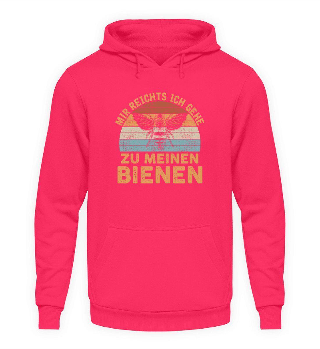 Mir reichts Bienen Retro · Unisex Hoodie-Unisex Hoodie-Hot Pink-S-Agrarstarz