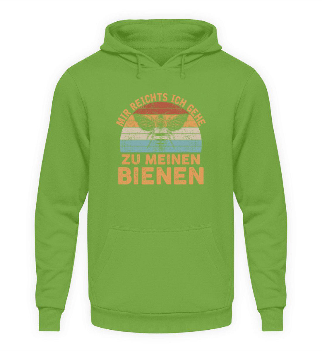 Mir reichts Bienen Retro · Unisex Hoodie-Unisex Hoodie-LimeGreen-S-Agrarstarz