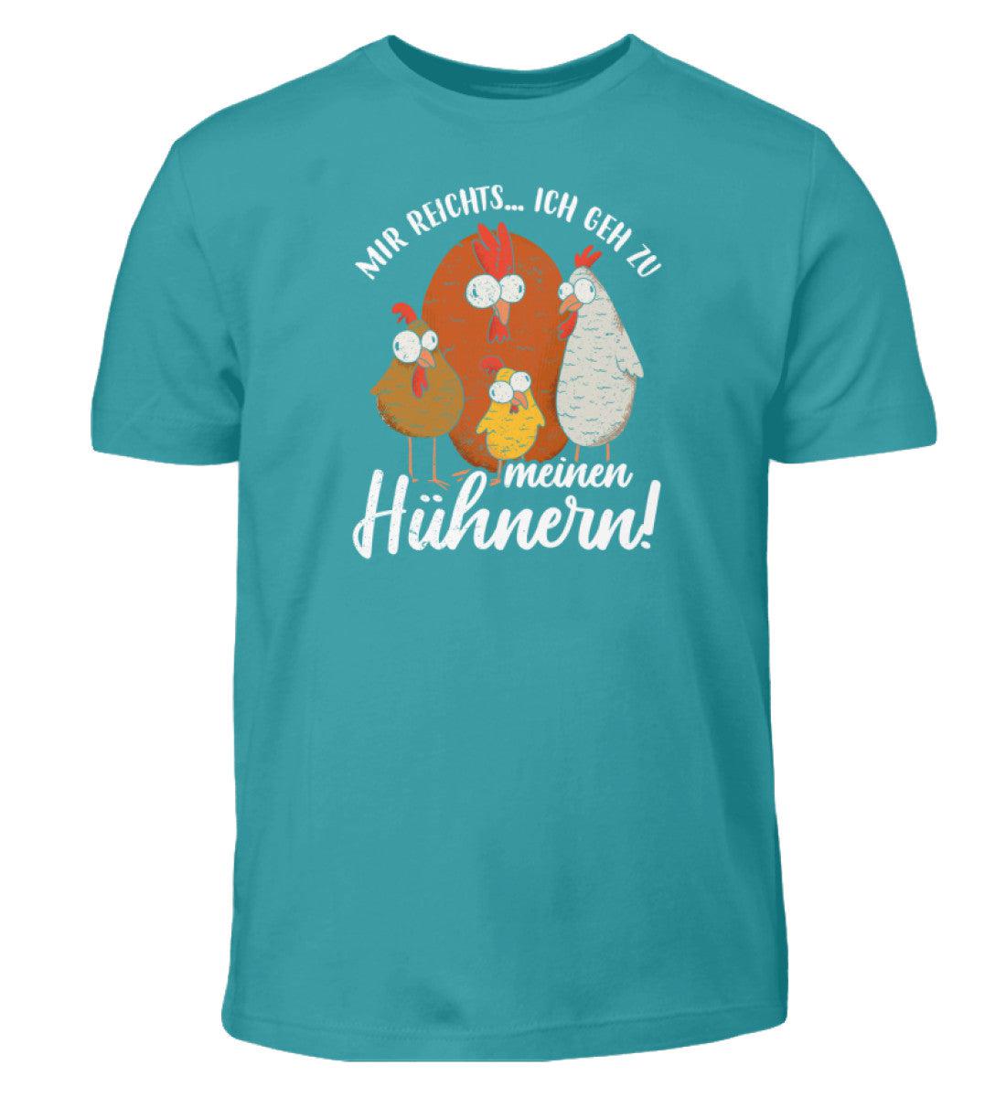 Mir reichts ich gehe zu meinen Hühnern - Kinder T-Shirt-Kinder T-Shirt-Swimming Pool-12/14 (152/164)-Agrarstarz