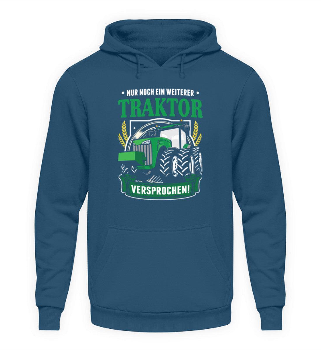 Nur noch ein Traktor · Unisex Kapuzenpullover Hoodie-Unisex Hoodie-Airforce Blue-S-Agrarstarz