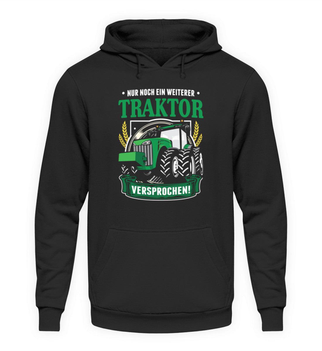 Nur noch ein Traktor · Unisex Kapuzenpullover Hoodie-Unisex Hoodie-Deep Black-XS-Agrarstarz