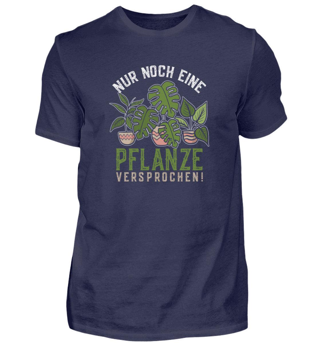 Nur noch eine Pflanze · Herren T-Shirt-Herren Basic T-Shirt-Navy-S-Agrarstarz