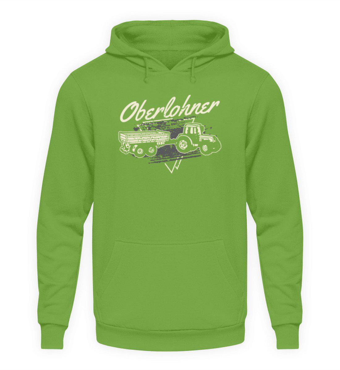 Oberlohner · Unisex Kapuzenpullover Hoodie-Unisex Hoodie-LimeGreen-L-Agrarstarz