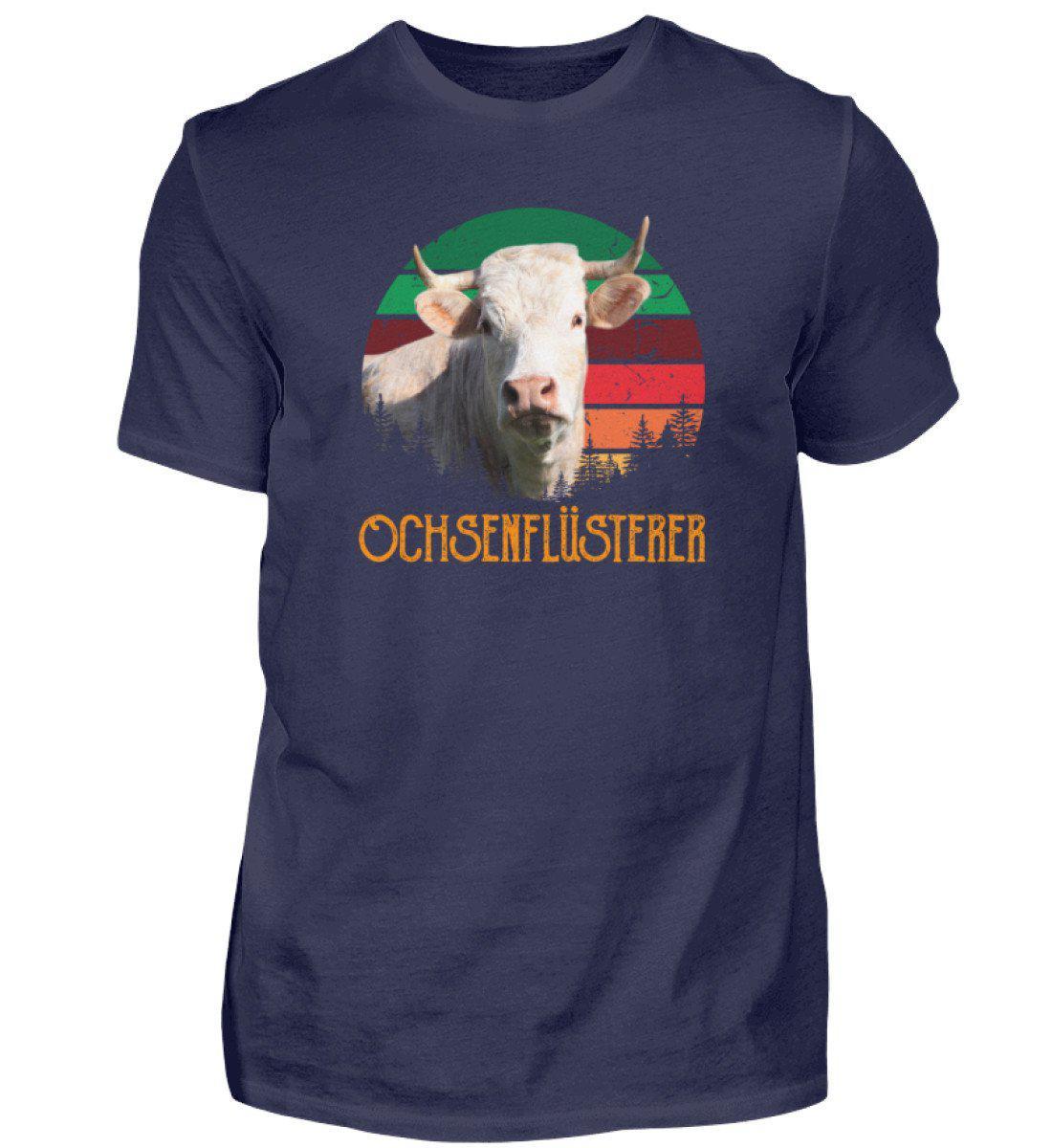 Ochsenflüsterer · Herren T-Shirt-Herren Basic T-Shirt-Navy-S-Agrarstarz