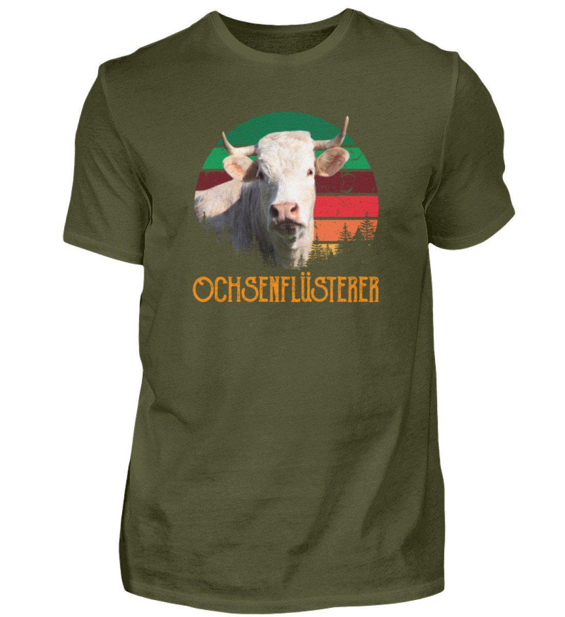 Ochsenflüsterer · Herren T-Shirt-Herren Basic T-Shirt-Urban Khaki-S-Agrarstarz