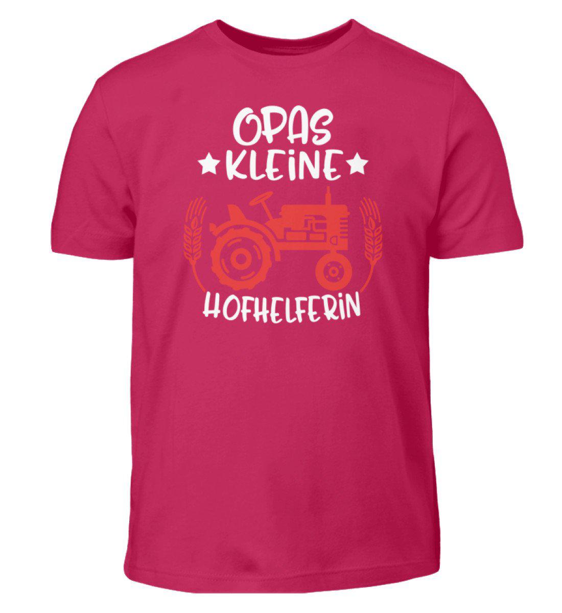 Opas kleine Hofhelferin · Kinder T-Shirt-Kinder T-Shirt-Sorbet-12/14 (152/164)-Agrarstarz