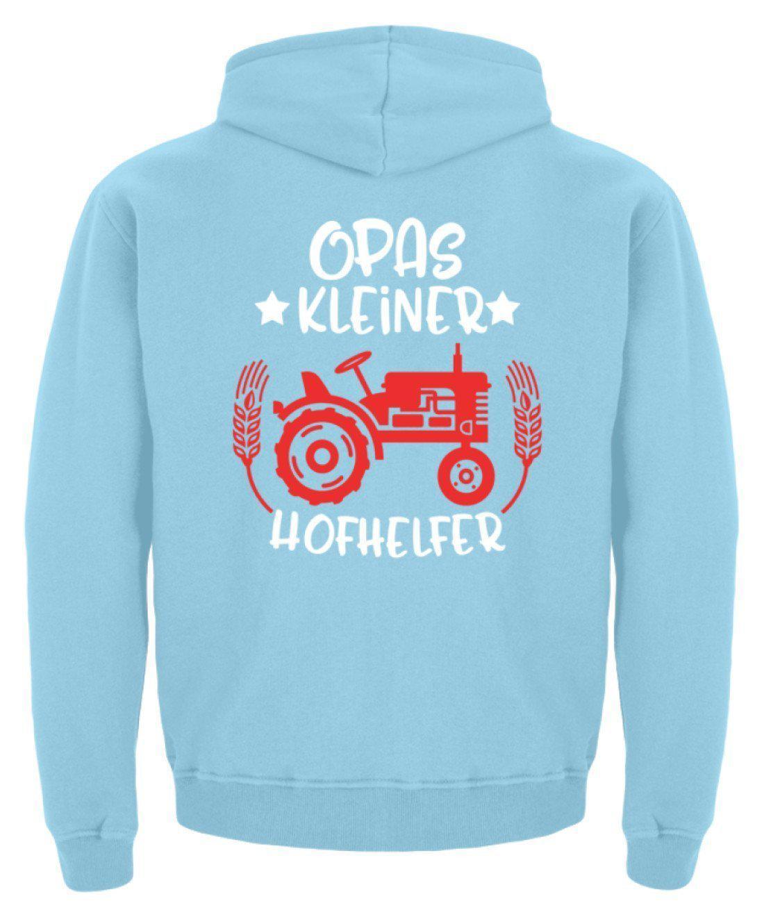 Opas kleiner Hofhelfer · Kinder Kapuzenpullover Hoodie-Kinder Hoodie-Agrarstarz