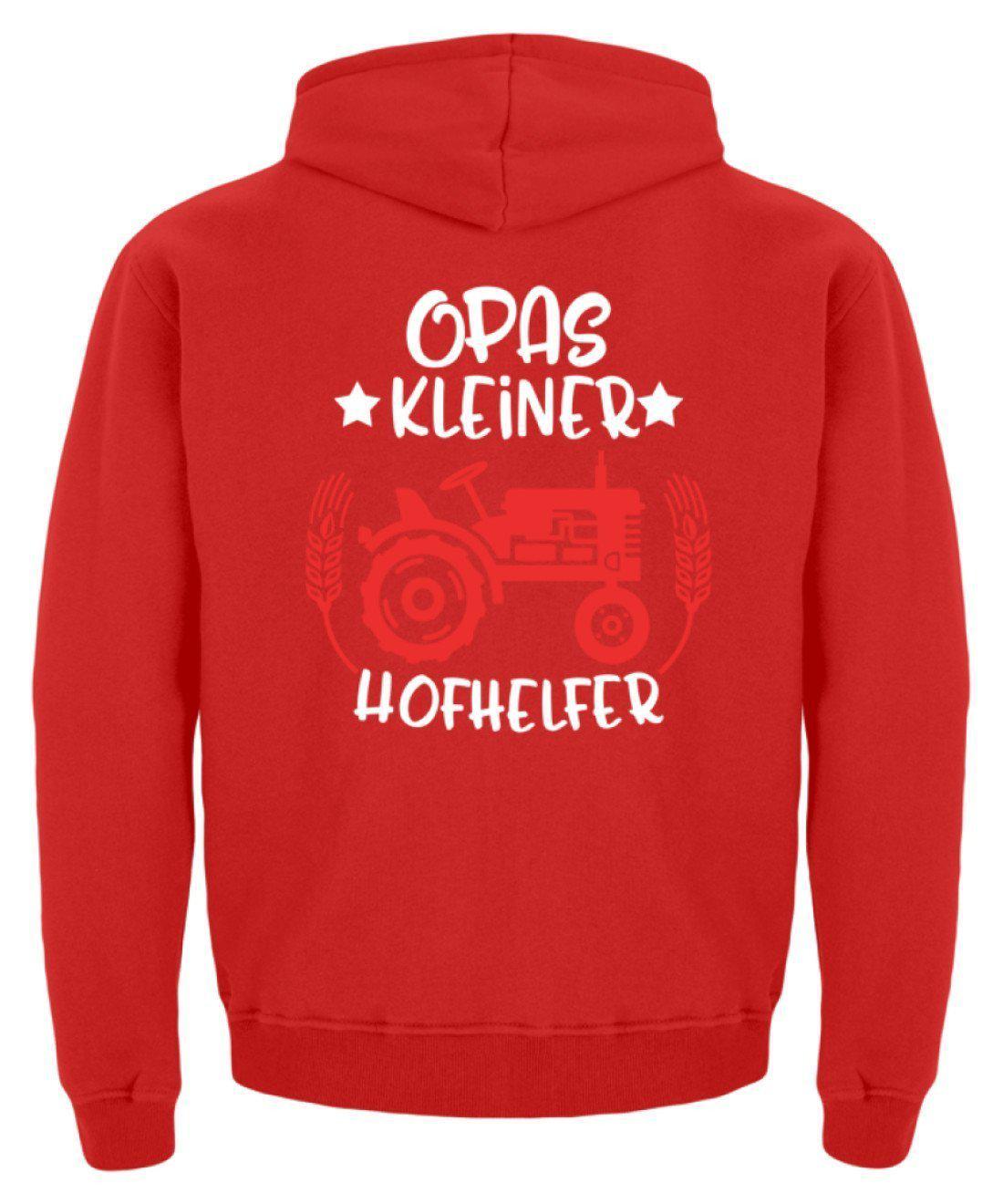 Opas kleiner Hofhelfer · Kinder Kapuzenpullover Hoodie-Kinder Hoodie-Agrarstarz