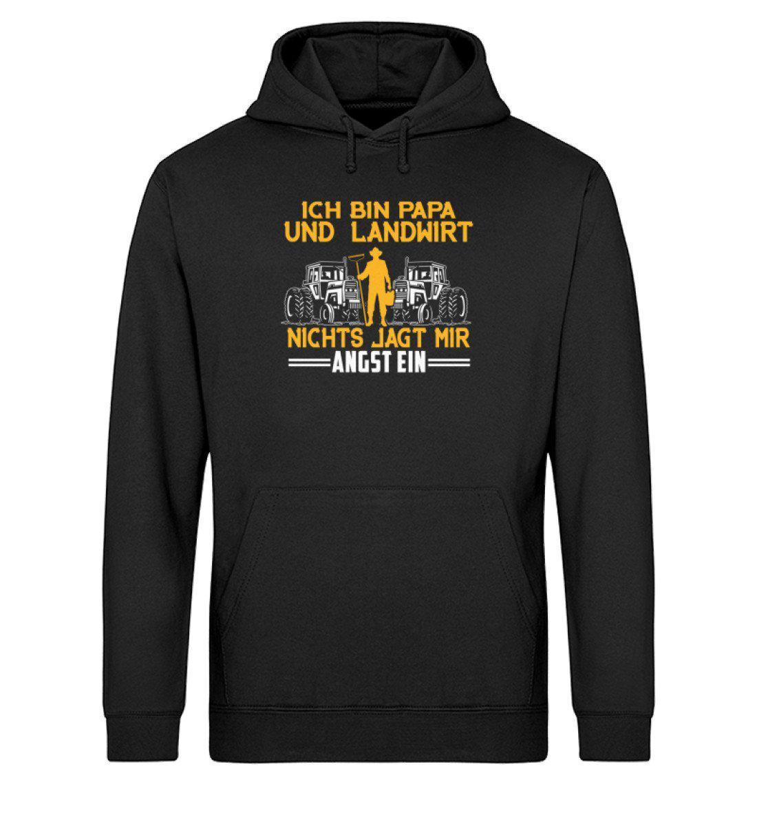 Papa und Landwirt · Unisex Organic Hoodie-Drummer Hoodie ST/ST-Black-XS-Agrarstarz