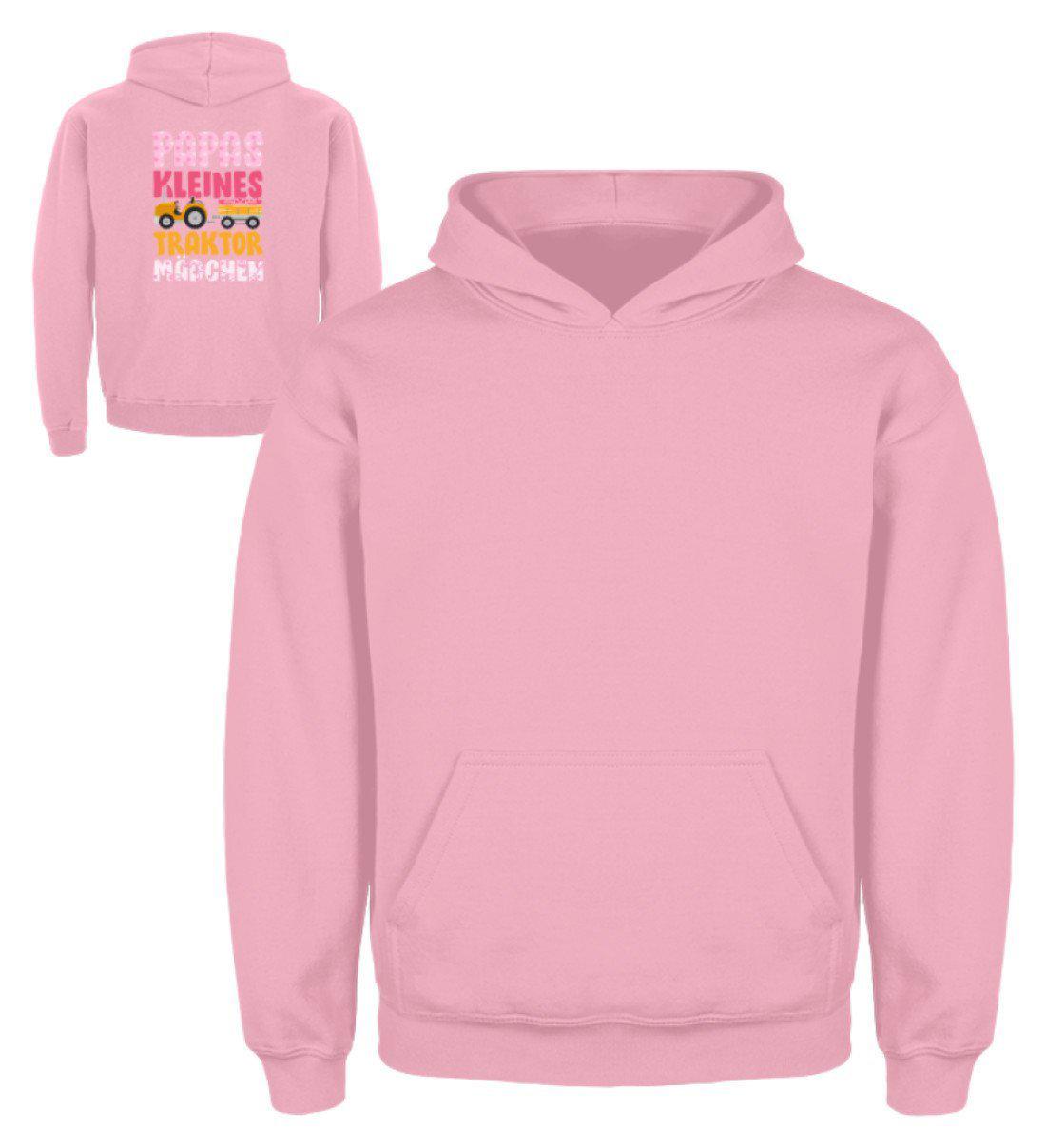 Papas Traktor Mädchen · Kinder Kapuzenpullover Hoodie-Kinder Hoodie-Baby Pink-3/4 (98/104)-Agrarstarz