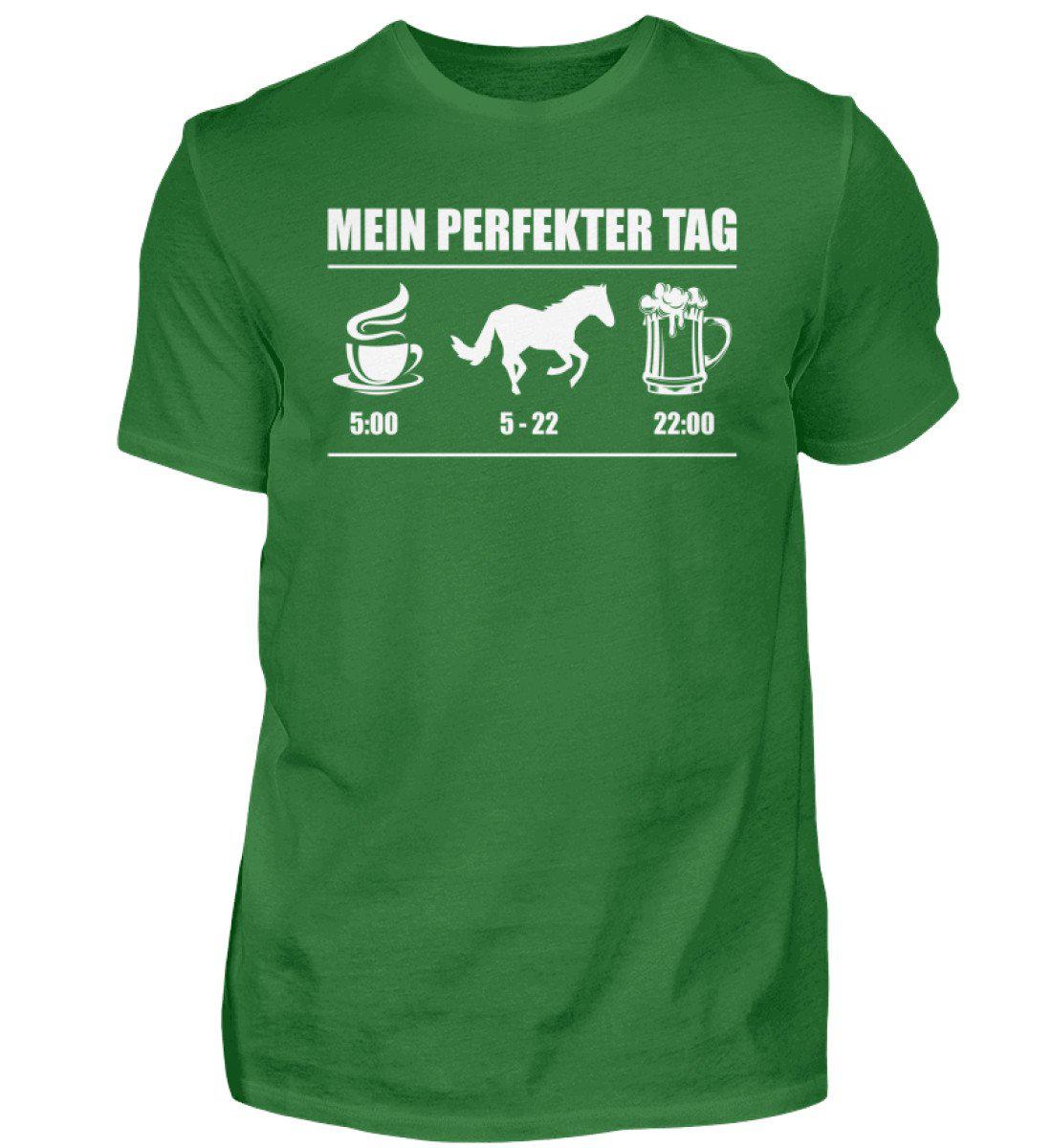 Perfekter Tag Pferd 2 · Herren T-Shirt-Herren Basic T-Shirt-Kelly Green-S-Agrarstarz