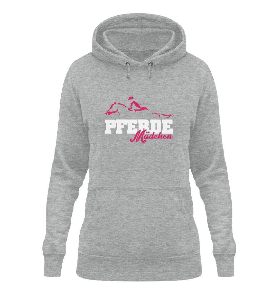 Pferde Mädchen · Damen Hoodie-Damen Hoodie-Heather Sport Grey-XS-Agrarstarz