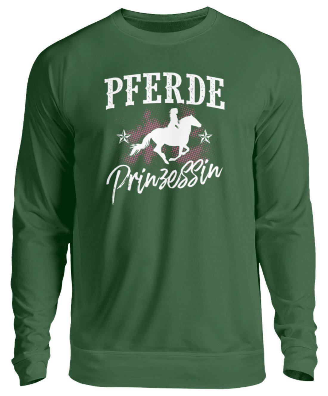 Pferde Prinzessin · Unisex Sweatshirt Pullover-Unisex Sweatshirt-Bottle Green-S-Agrarstarz