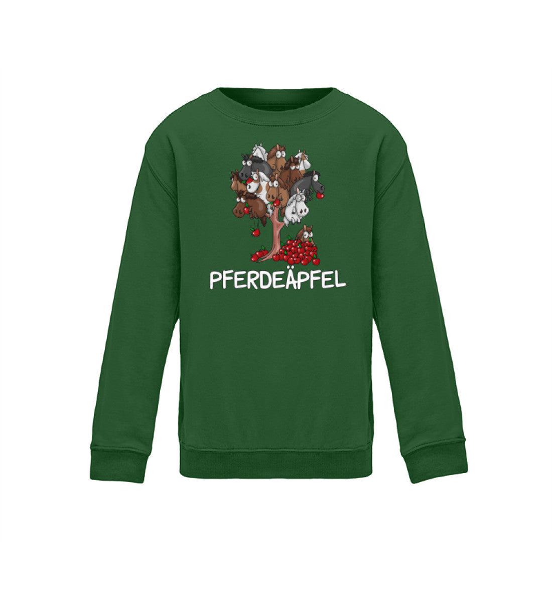 Pferdeäpfel · Kinder Sweatshirt-Kinder Sweatshirt-Bottle Green-12/14 (152/164)-Agrarstarz