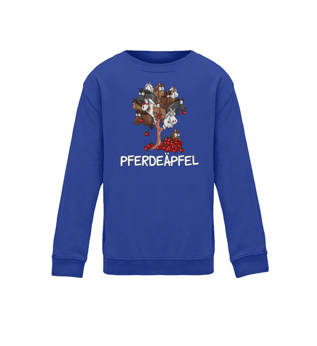 Pferdeäpfel · Kinder Sweatshirt-Kinder Sweatshirt-Royal Blue-12/14 (152/164)-Agrarstarz