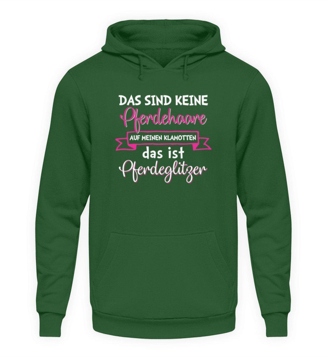 Pferdeglitzer Haare · Unisex Kapuzenpullover Hoodie-Unisex Hoodie-Bottle Green-S-Agrarstarz