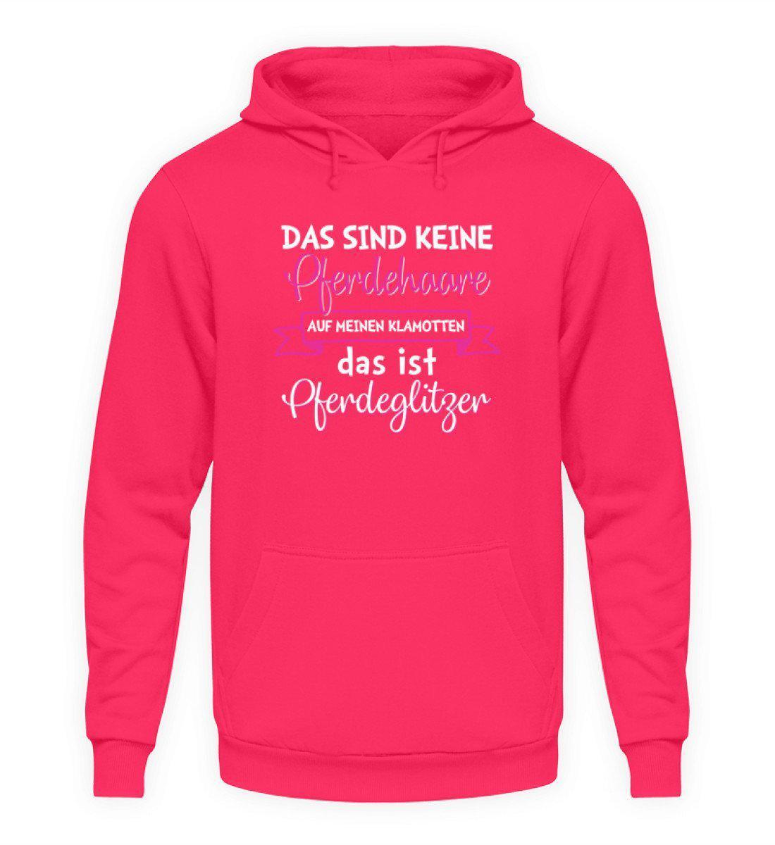 Pferdeglitzer Haare · Unisex Kapuzenpullover Hoodie-Unisex Hoodie-Hot Pink-S-Agrarstarz