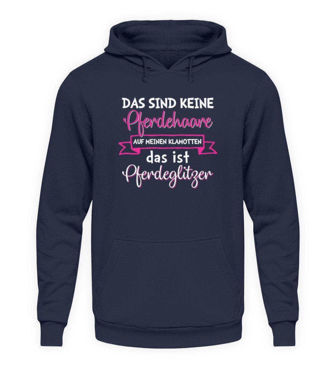 Pferdeglitzer Haare · Unisex Kapuzenpullover Hoodie-Unisex Hoodie-Oxford Navy-S-Agrarstarz