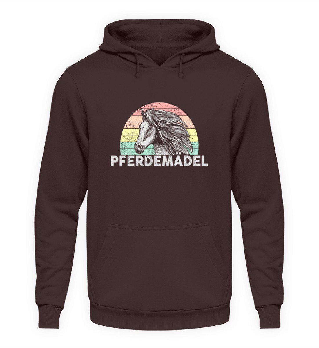 Pferdemädel Retro · Unisex Hoodie-Unisex Hoodie-Hot Chocolate-L-Agrarstarz