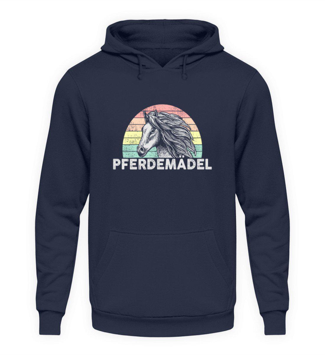 Pferdemädel Retro · Unisex Hoodie-Unisex Hoodie-Oxford Navy-S-Agrarstarz