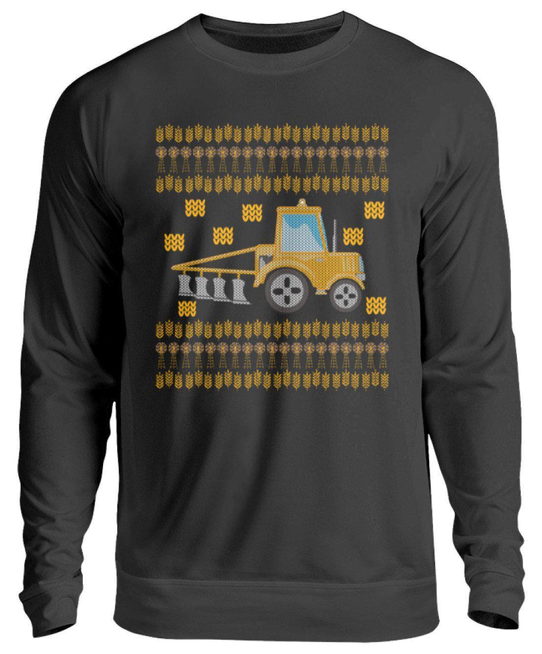 Pflug Ugly Christmas · Unisex Sweatshirt Pullover-Unisex Sweatshirt-Jet Black-S-Agrarstarz