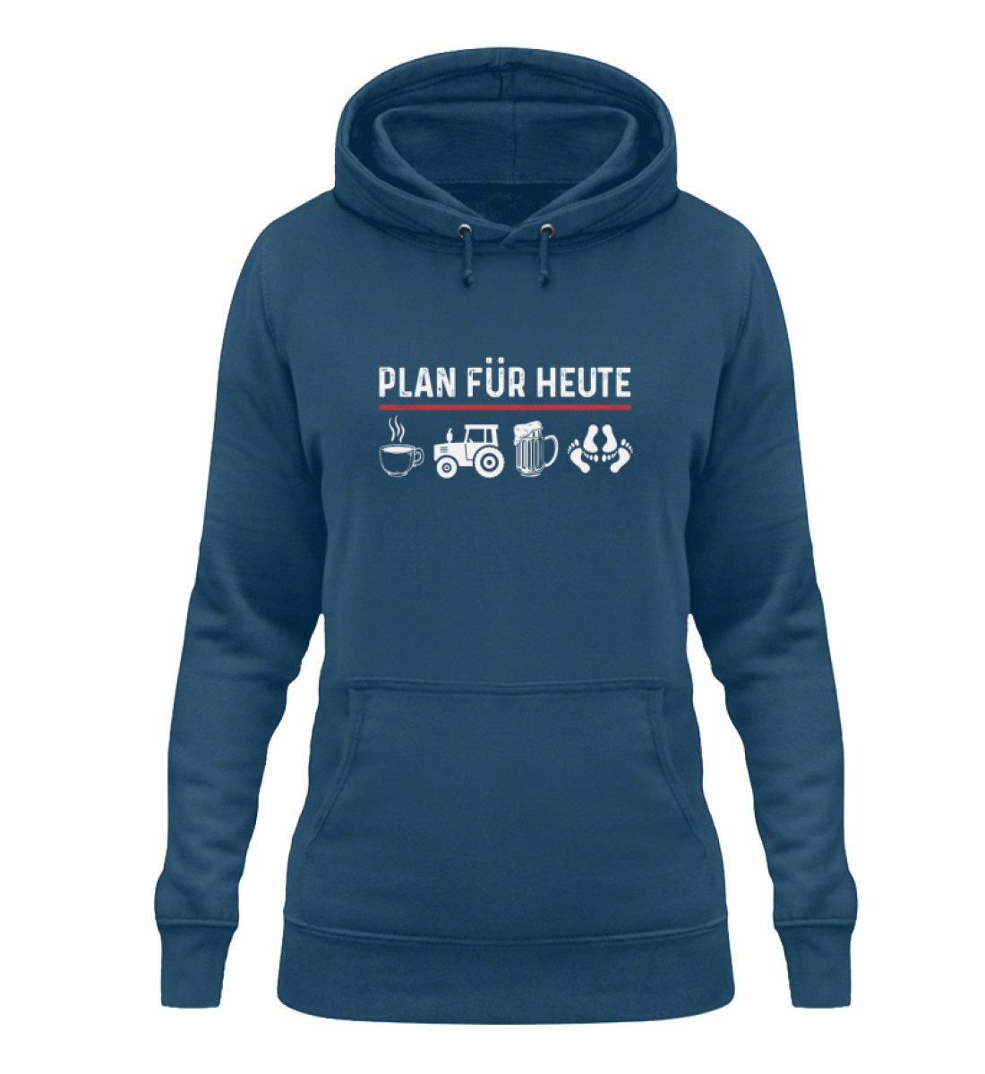 Plan für Heute 2 · Damen Hoodie-Damen Hoodie-Airforce Blue-XS-Agrarstarz