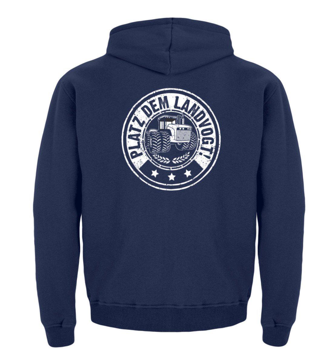 Platz dem Landvogt · Kinder Kapuzenpullover Hoodie-Kinder Hoodie-New French Navy-12/14 (152/164)-Agrarstarz