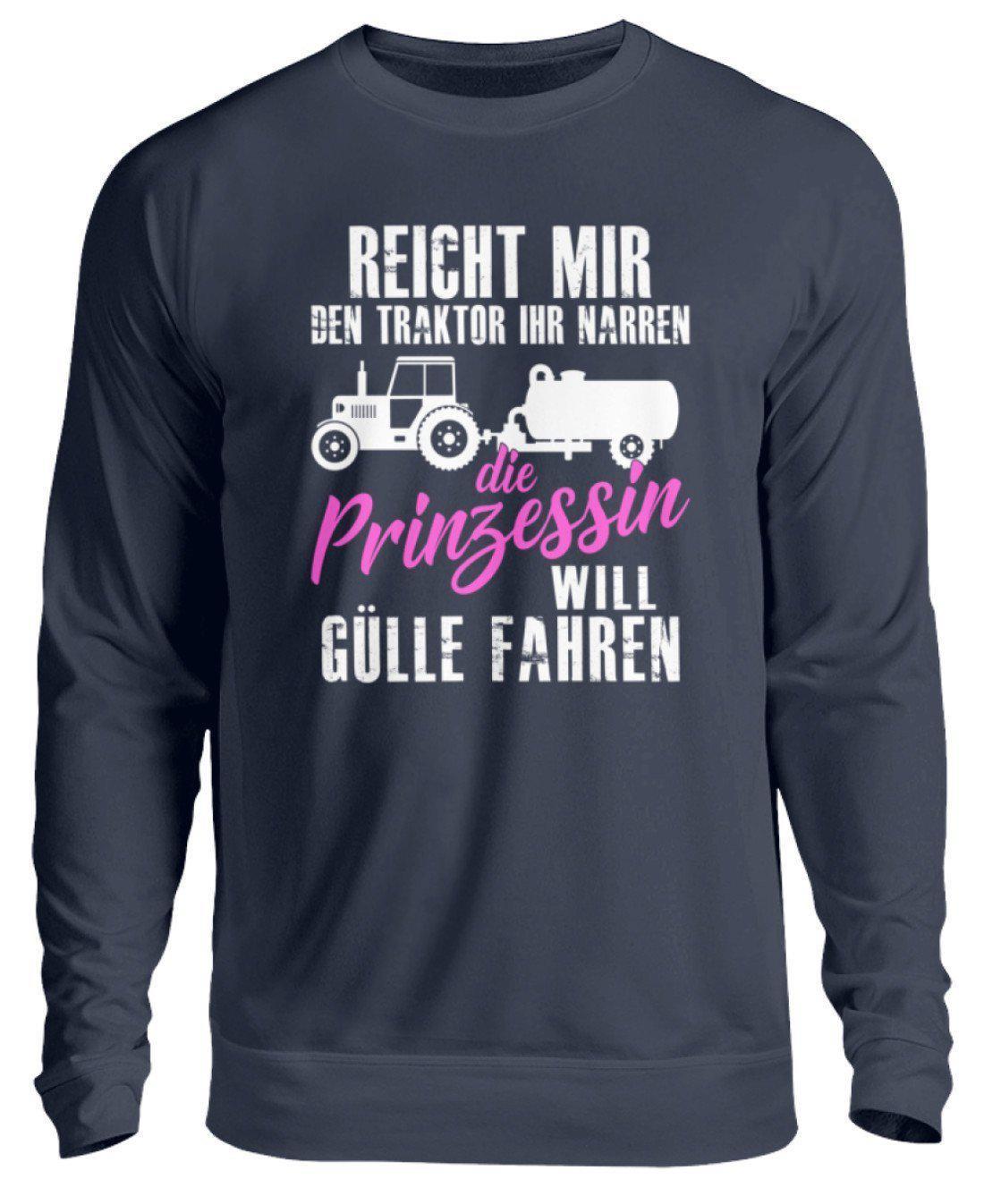 Prinzessin Gülle fahren · Unisex Sweatshirt Pullover-Unisex Sweatshirt-Oxford Navy-S-Agrarstarz