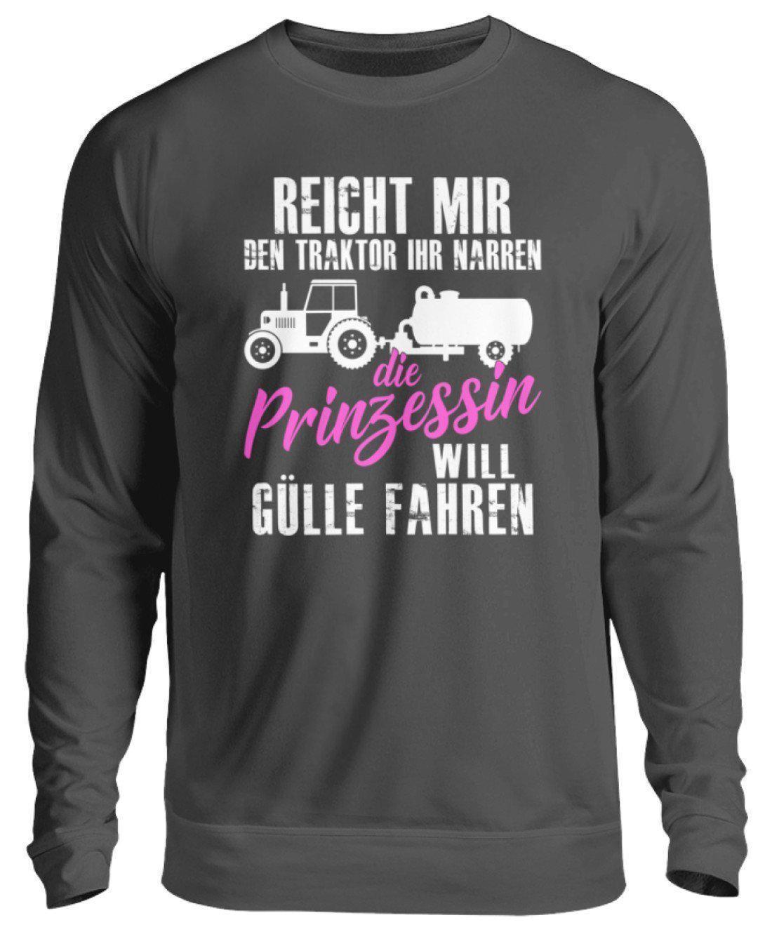 Prinzessin Gülle fahren · Unisex Sweatshirt Pullover-Unisex Sweatshirt-Storm Grey (Solid)-S-Agrarstarz